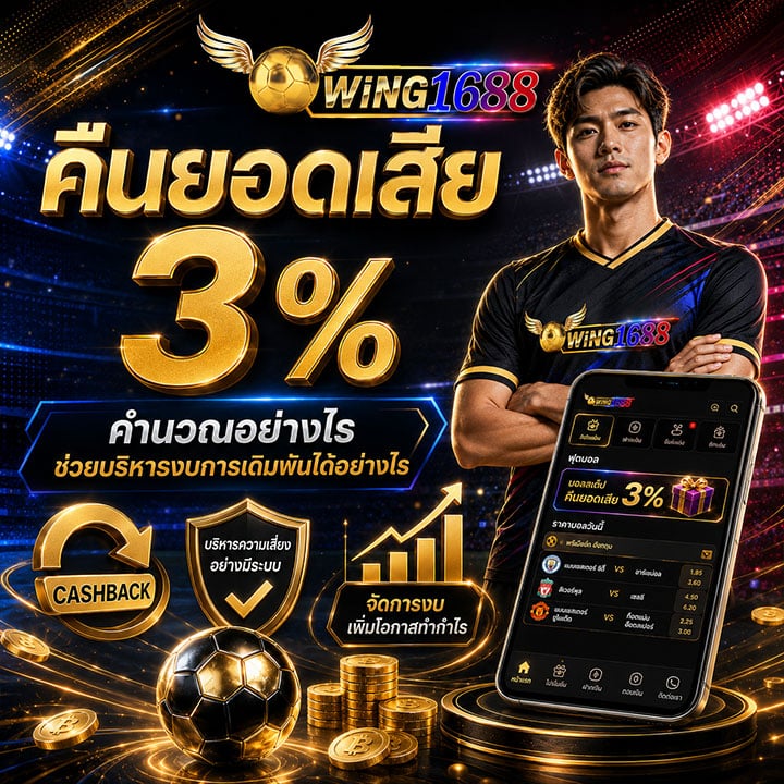 คืนยอดเสีย 3%