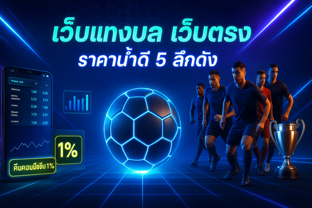 เว็บแทงบอล เว็บตรง
